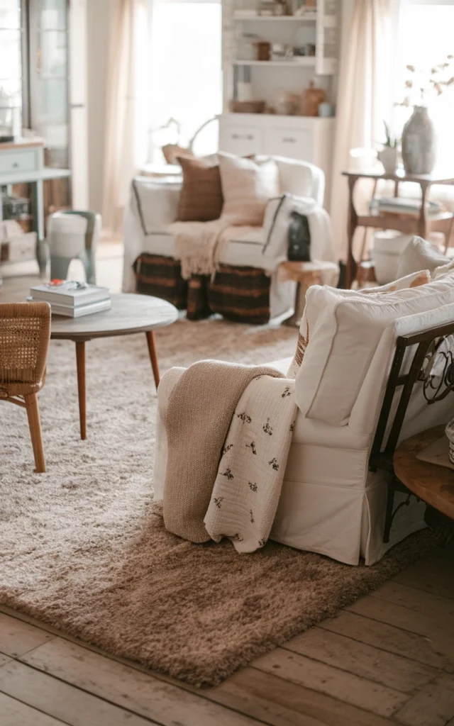 Bedroom Accents in the Living Room for a Cozy Feel 3