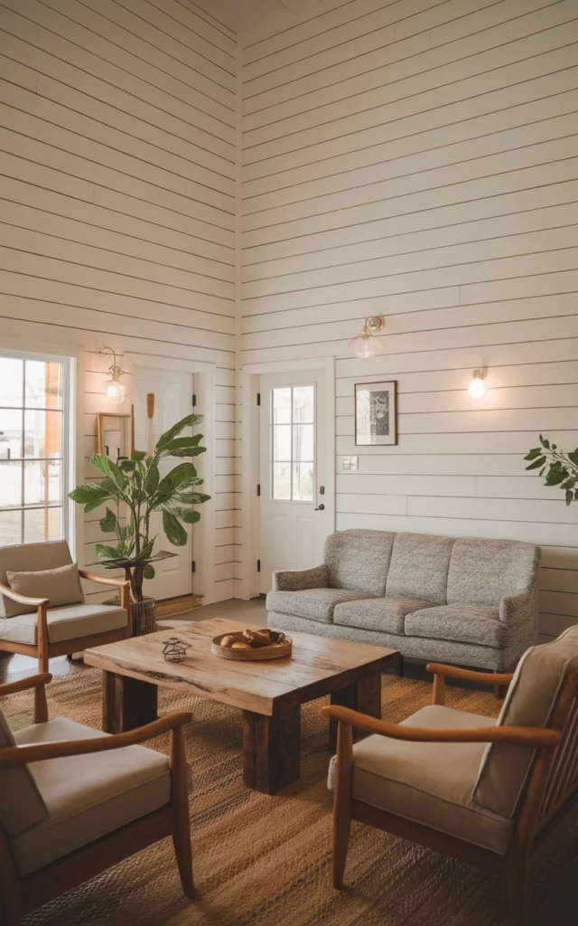 Farmhouse Shiplap Walls for Texture 2