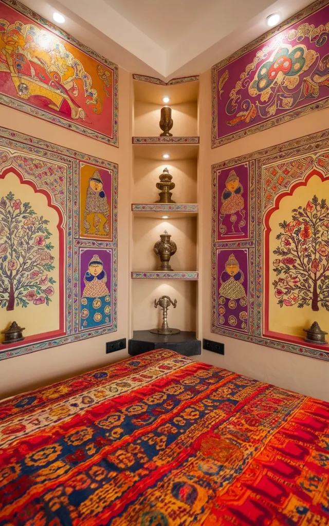 Indian Bedroom Design 14