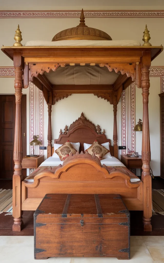 Indian Bedroom Design 6