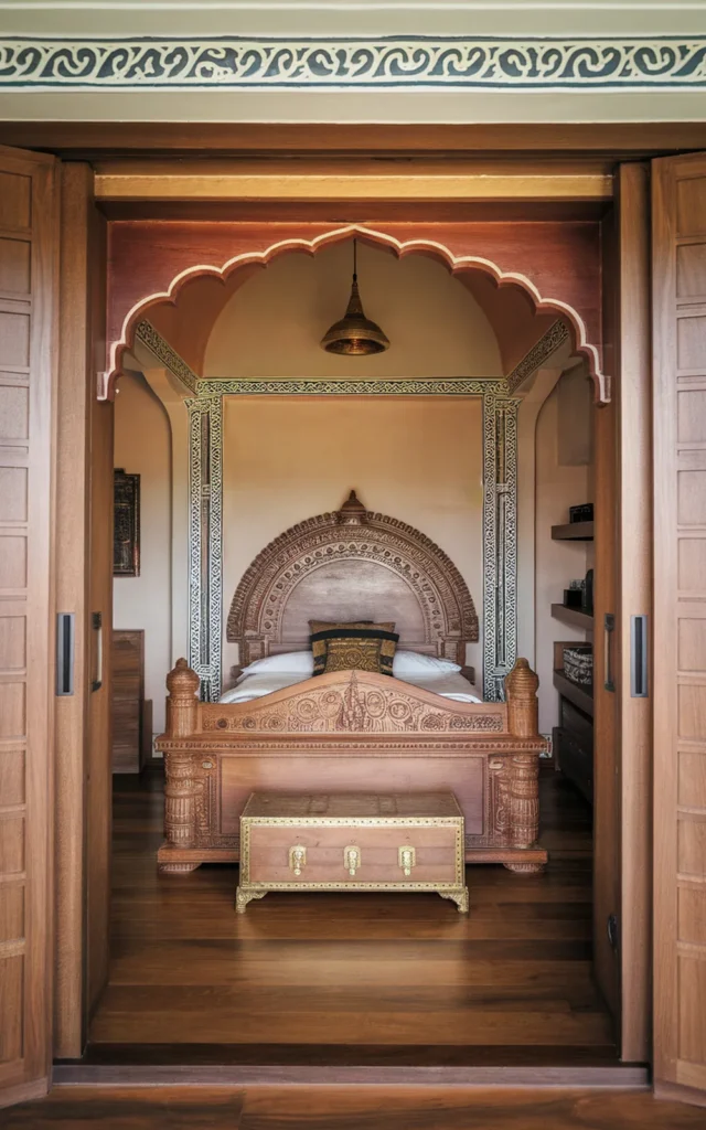 Indian Bedroom Design 8