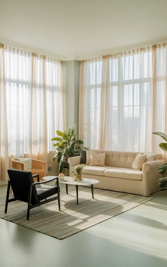 Natural Light Elements with Sheer Curtains3