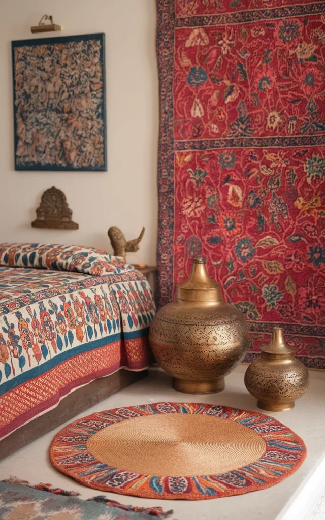 indian bedroom home interior design 12