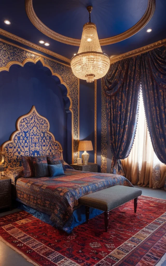 indian bedroom home interior design 27