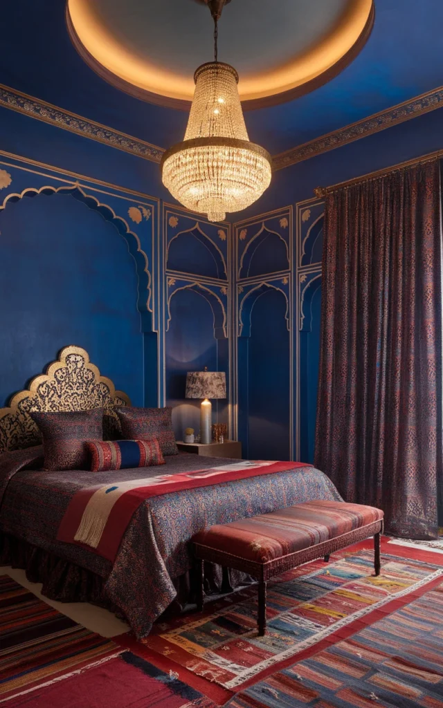 indian bedroom home interior design 28